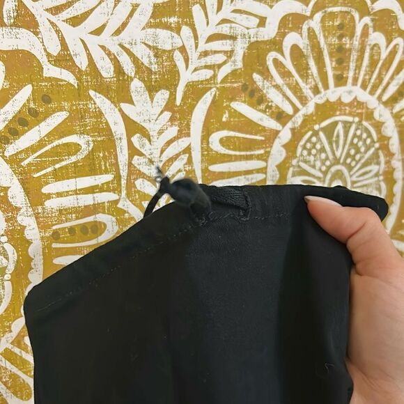 NWT The Range Structured Twill High Waist Cargo Pants in Black $350 size XS - Picture 8 of 14